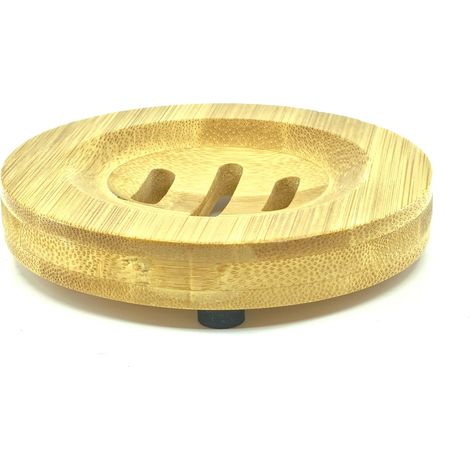 Bambus Seifenschale, rund, 10x10 (1/2)