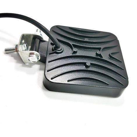 Ortviai Barre LED de Travail 16 LED 48 W Carrée pour Véhicule Tout-Terrain, Phare d'Avant et Feu de Brouillard (1/2)