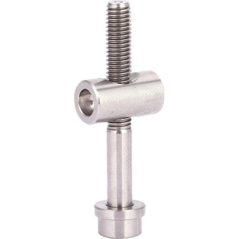 M5 x 40 mm Titanium Alloy Bicycle Seatpost Bolts for Bicycle Seatpost - Round Head Screws - Replacement Accessory (M5 x 40) (1/3)