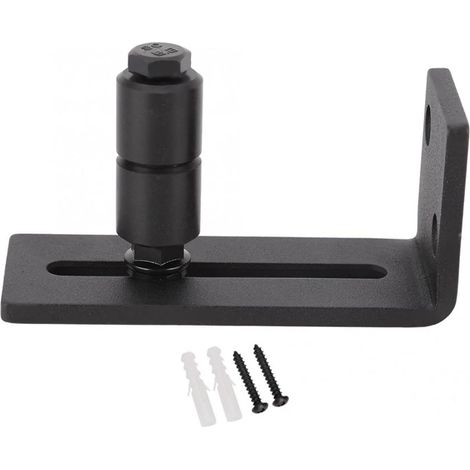 Guide de sol pour porte de grange coulissante acier carbone (1/5)