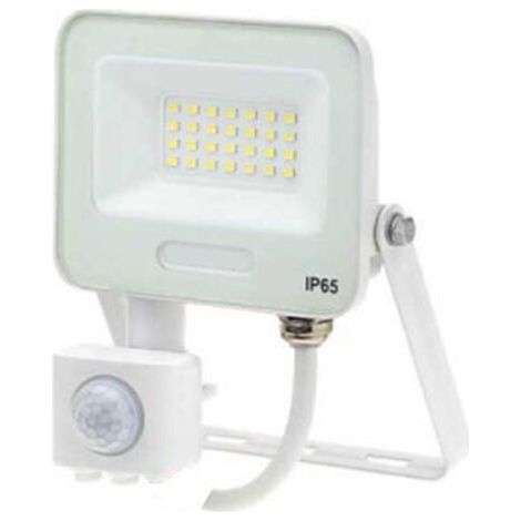 Led Spotlight 30w Avec Capteur De Mouvement Lumière De Projecteur D'extérieur 6500k Ip65 Ek05-sen-30 Blanc (1/4)