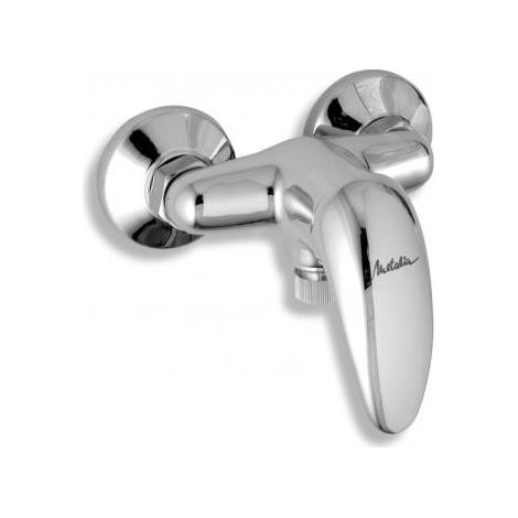 Novaservis Metalia 55 - Robinet de douche murale sans accessoires 100 mm, chrome 55065/1,0
