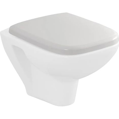 Copriwater originale serie Venti bianco lucido in termoindurente (1/5)