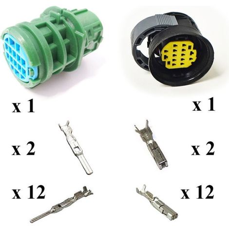 Kit Connettore Framatome Maschio Femmina 14 Vie a Tenuta Stagna