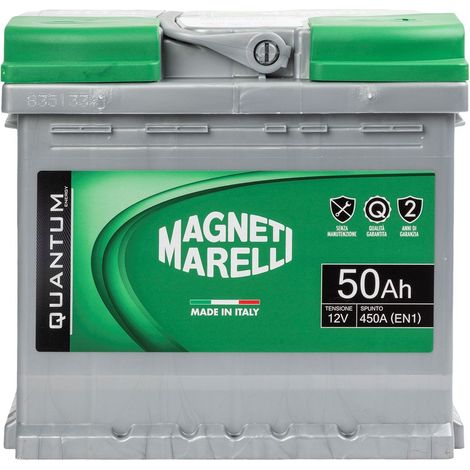 Magneti Marelli Batteria per auto 50AH 12V 450A EN1 per cassetta L1B