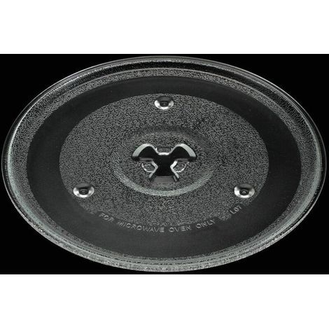 Piatto girevole per microonde, compatibile con i modelli Hamilton Beach 252100500497, HB-P90D23, HB-P90D23A, HBP90D23, Emerson P23 e Magic Chef MCM990ST. (1/4)