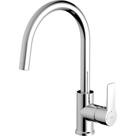 Jika Ponta Style - Grifo para fregadero, Cold Start, cromado H3512H10042601 (1/2)