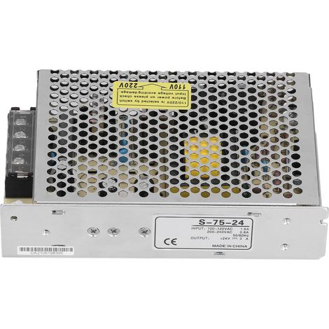 Schaltnetzteil mit Hohlkammerkonstruktion: Wärmeableitung, Belastbarkeit, Abriebfestigkeit, Gleichstromversorgung 110/220 V (1/5)