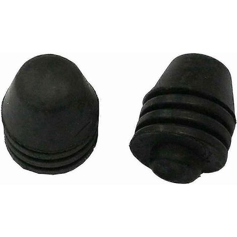 2 butées de capot en caoutchouc noir 867827500a pour Caddy Golf et Fabia (1/2)