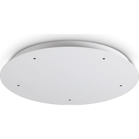 Ideal Lux Rosone 5 fori Collezione ROSONE bianco alluminio metallo