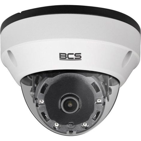 Telecamera Dome IP bcs 8 Mpx bianco PoE (1/3)