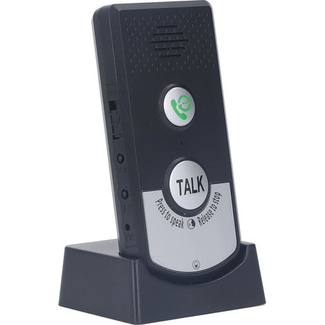 Sonnette interphone sans fil longue portée H8 1V2 avec radio bidirectionnelle (1/5)