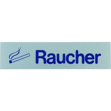 Conacord Klebeschild Raucher Klebeschild