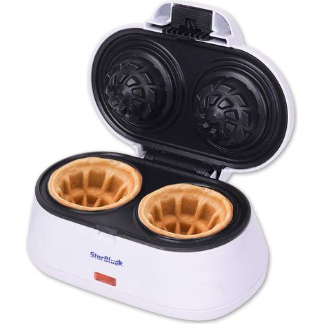 Double Gaufrier Pour Gaufres En Forme De Coupelle 220-240 V 50/60 Hz 1200 W (1/5)