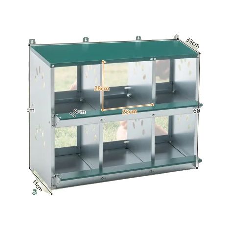 Nido, diseño de fácil limpieza, protectores para suelos inclinados, Green-c (1/2)