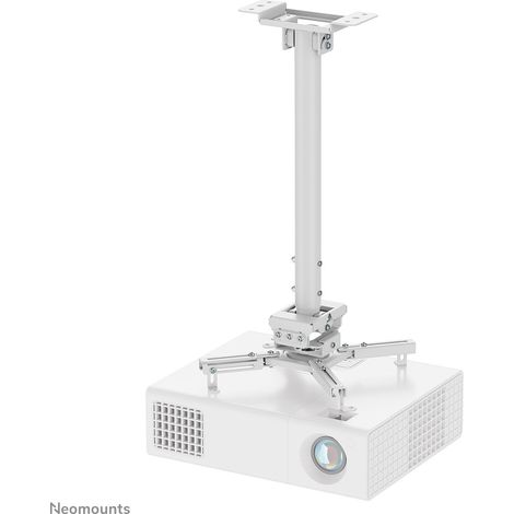 Neomounts CL25-540WH1 Soporte de techo para proyector - alt. 60,5-90,5 cm - fácil montaje - movimiento completo (1/5)