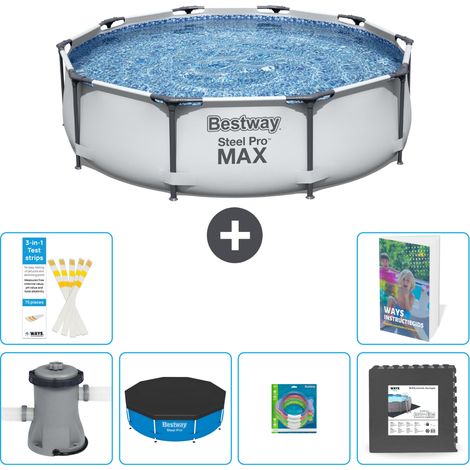 Bestway Steel Pro MAX Rund - 305x76 cm - 7-teilig S317