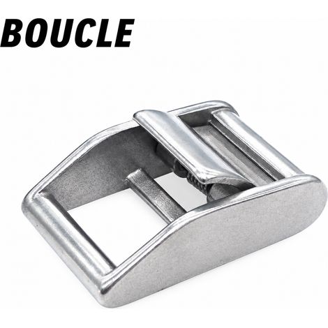 Boucle de sangle à came 25 mm en acier inoxydable 316 modèle lourd 316-25mm 73g 316 25 40 × 30 × 13 cm 70 g – Livraison gratuite
