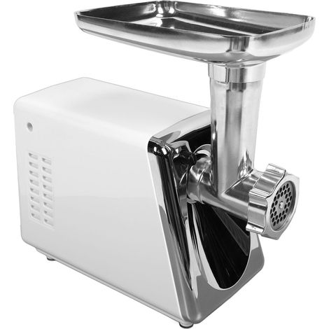 Hachoir à viande électrique domestique compact, machine à saucisses, hachoir à viande robuste, lame standard en acier inoxydable, grille US 110-120 V (1/5)