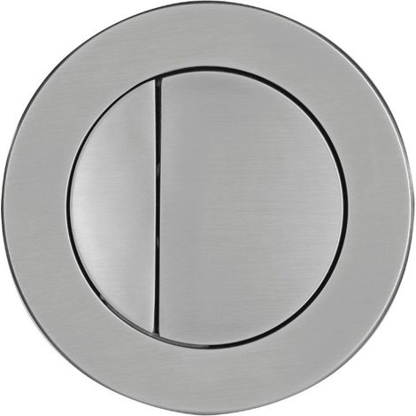 Roper Rhodes Brushed Nickel Round Dual Flush Plate Button - TR9001 TR9002 TR9009