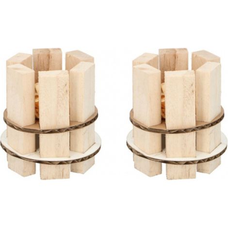 Encendedor non-branded firestarter wood pack madera 2 piezas
