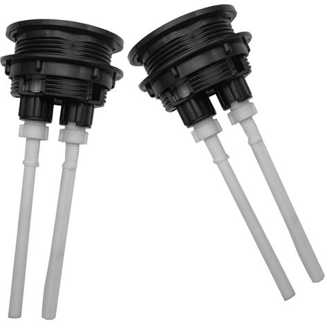 2 Pièces Double Bouton de Chasse Eau (1/5)