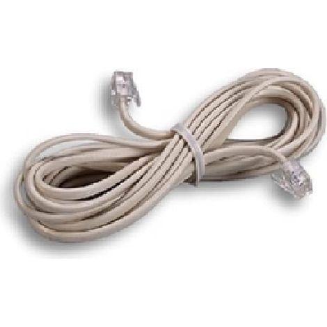 Prolunga Cavo Telefono Estremita' Plug6/4c Lunghezza 3 Mt. -21280