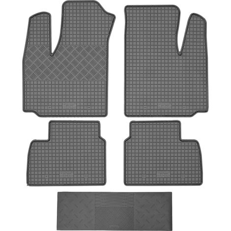 Tappetini RIGUM 900712 + telo copriauto 900101 - Fiat Doblo I VAN versione 5 posti dal 2001 al 2010. Senza fermi.