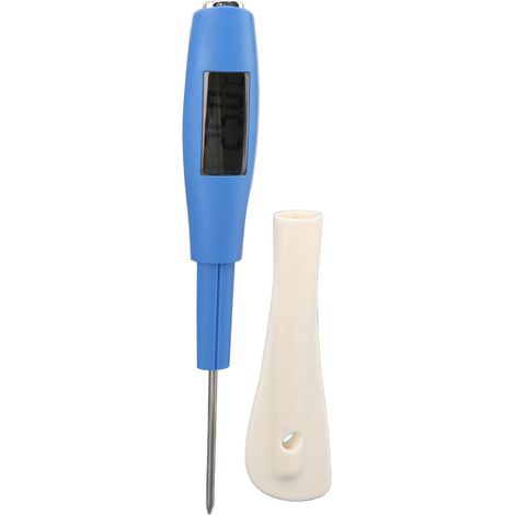 Spatule à bonbons avec thermomètre intégré, thermomètre de cuisson numérique précis en silicone de 160 mAh pour chocolat, confiture et viande (1/5)