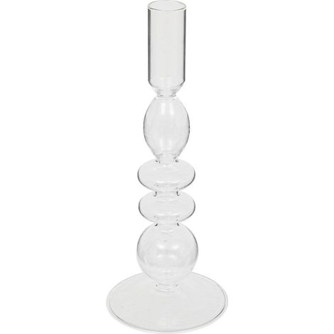 Kerzenständer, Glas (1/2)