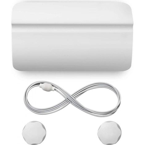 Blanc Ouverture de porte automatique pour animal domestique Pour dressage de chiens, chats, animaux domestiques Accès libre Salle de bain, chambre à coucher (1/5)
