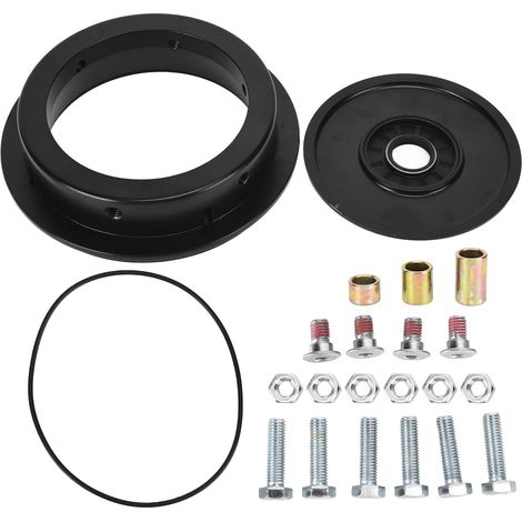 13cm Motorcycle Rear Drum Brake Flange Black for YBR CG GN GS Engine GY6 125 150 CC (1/5)