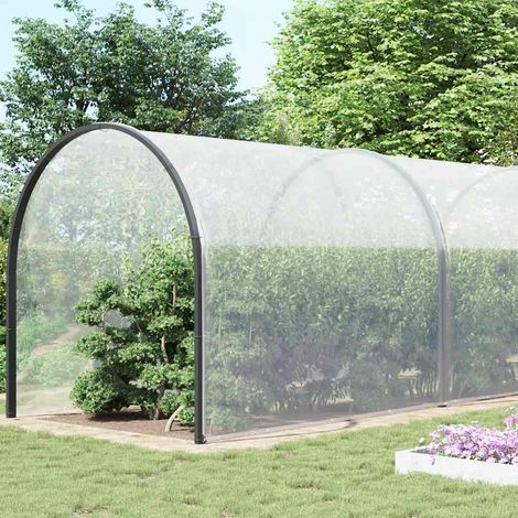 Bâche de protection - Bâche de jardin transparente avec œillets 10x10 m polyéthylène fr1161 - Maison La Vie