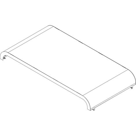 BOSCH Ersatzteil TTNR: 8738209100 Abdeckung oben rund (1/2)