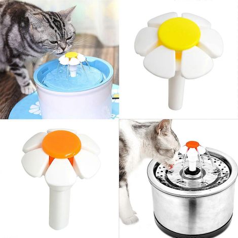 Accessoires pour distributeur d'eau pour chat, fleur de rechange pour la tête (1/4)