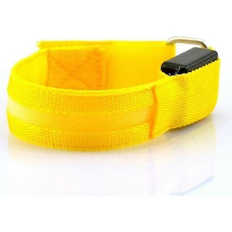 Brassard lumineux LED de nuit pour la course à pied, rechargeable par USB, avec différents types d'éclairage (1/5)