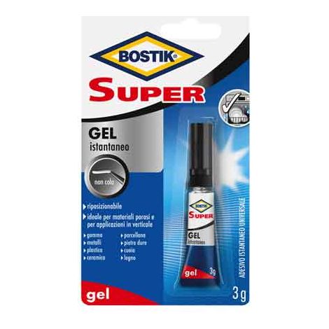 COLLA 'SUPER GEL INSTANTANEO' BOSTIK 3 gr - BOSTIK