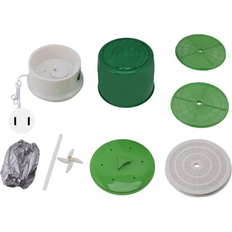 Germinador de semillas inteligente y totalmente automático de 2 niveles para uso doméstico (enchufe estadounidense de 110 V). (1/5)