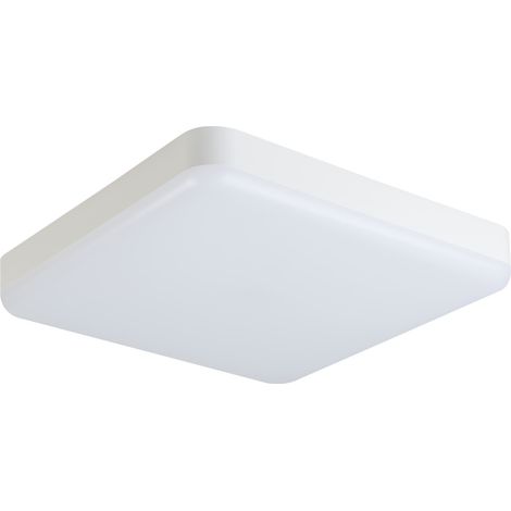 Plafonnier carré LED 35cm 35W blanc Kanlux IPER 4000K (1/5)