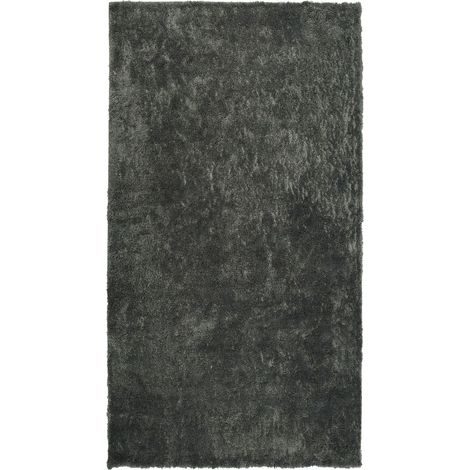 Tappeto shaggy grigio scuro 80 x 150 cm Evren (1/5)
