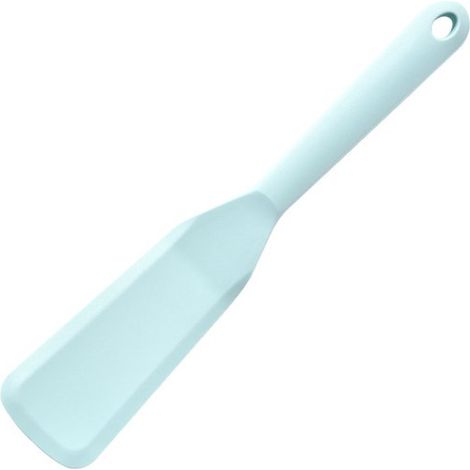 Espátulas de silicona (juego de 2)，Espátulas de silicona antiadherentes y resistentes al calor，ideales para freír pescado，Sin BPA (verde oscuro) (1/5)