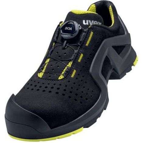 Uvex Sicherheitshalbschuhe 65682 S1P SRC uvex 1 x-tended support, Weite 11, Größe 43 PUR-Sohle