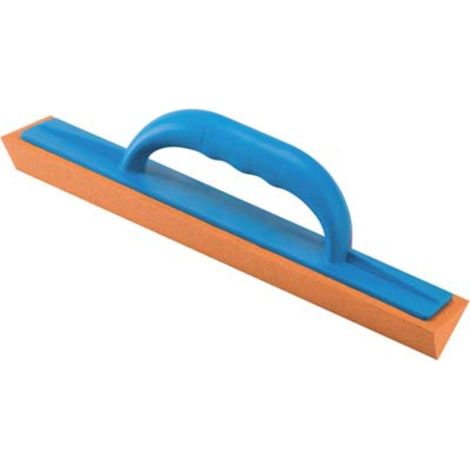 FRATTONE GOMMASPUGNA ANGOLARE PER INTONACO CON MANICO IN PLASTICA AUSONIA