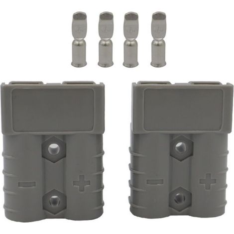 Anderson-Stecker zum Laden und Betreiben, Stecker und Buchse, AMH 50A 600V (1/5)