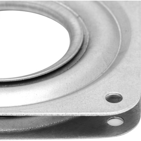 Plateau tournant robuste à roulement rotatif 360° pour meubles, diamètre 72mm