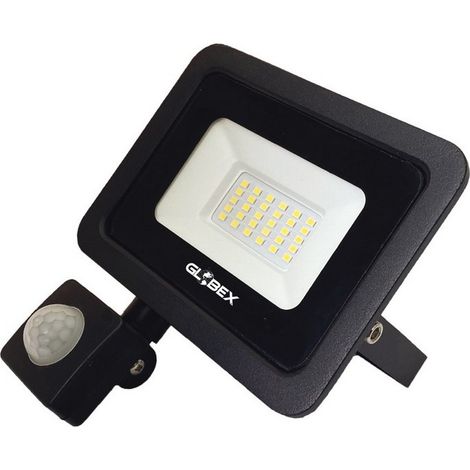1PZ PROIETTORE A LED CON SENSORE 20W 4000K