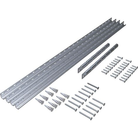 Kreg Schrankaufhänger Set Wandhalterung Schrankhalterung Montieren 2,44m KCS-100