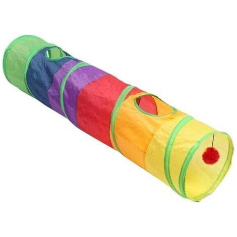 Rabbit Tunnel Speltunnel, Cat Accessories Play Tunnel Foldable Cat Tunnel Pet Tunnel Durable Cat Tunnel (1/4)