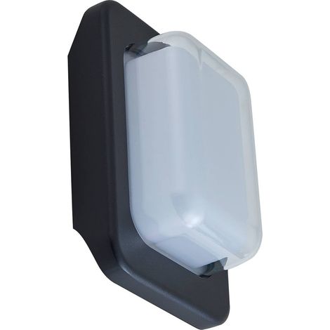LED-vägglampa utomhus "Sibara" aus aluminium / grå / zink von Lindby