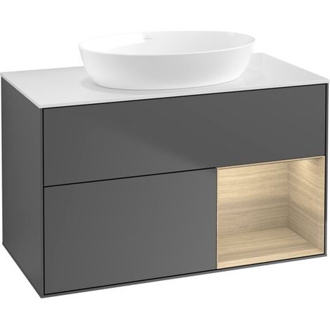 Villeroy & Boch FA21PCGK Meuble sous lavabo Finion FA2 (1/2)